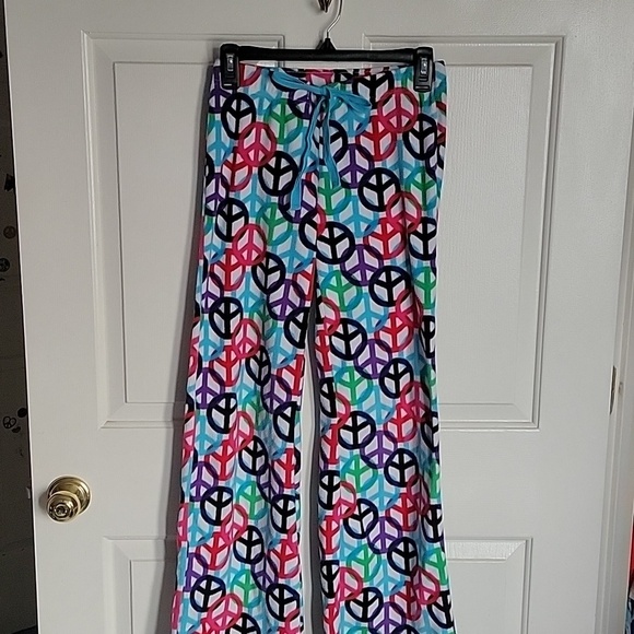 SO Other - Women's/ juniors SO, XS Peace Pajamas, multi colored.